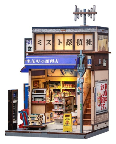 Miniature House Model Kit Beika-cho Convenience Store 22 x 15 cm [21]