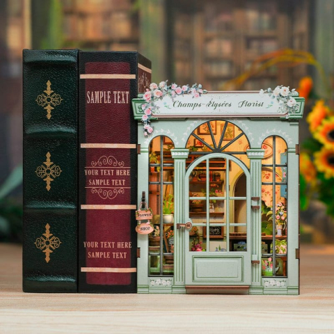 Miniature House Model Kit Champs-Élysées Florist 18 x 16 cm [5]