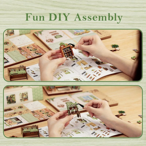 Miniature House Model Kit Champs-Élysées Florist 18 x 16 cm [11]