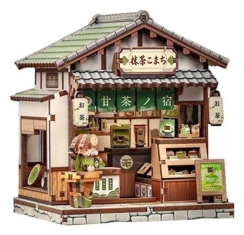 Miniature House Model Kit Kyoto Matcha Cottage 11 x 9 cm [2]