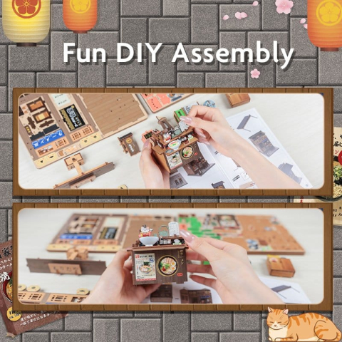 Miniature House Model Kit Morita-Ya 21 x 16 cm [6]