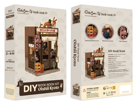 Miniature House Model Kit Oishii Kyoto 22 x 13 cm [9]