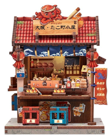 Miniature House Model Kit Osaka Takoyaki 12 x 9 cm [2]