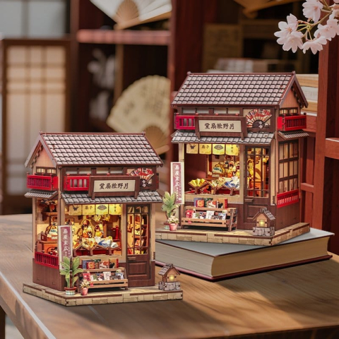 Miniature House Model Kit Tsukino Eogi-dou 19 x 14 cm [15]