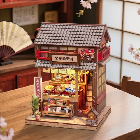 Miniature House Model Kit Tsukino Eogi-dou 19 x 14 cm [18]