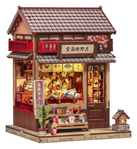 Miniature House Model Kit Tsukino Eogi-dou 19 x 14 cm [20]