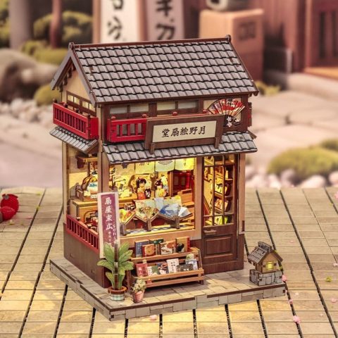 Miniature House Model Kit Tsukino Eogi-dou 19 x 14 cm [14]