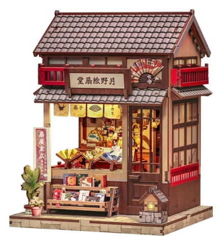 Miniature House Model Kit Tsukino Eogi-dou 19 x 14 cm [19]
