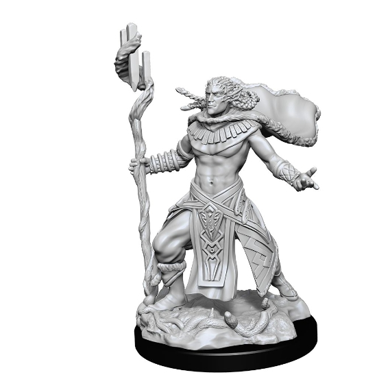 Miniaturi Magic: The Gathering Elf Fighter & Elf Cleric [1]