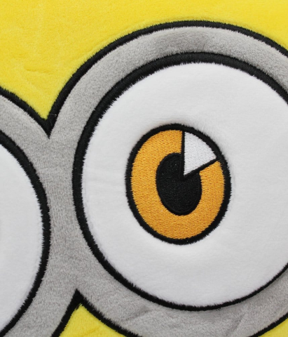 Minions 3 round plush cushion embroidered 30x10x30 cm [2]