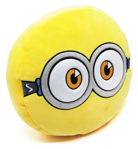 Minions 3 round plush cushion embroidered 30x10x30 cm [4]