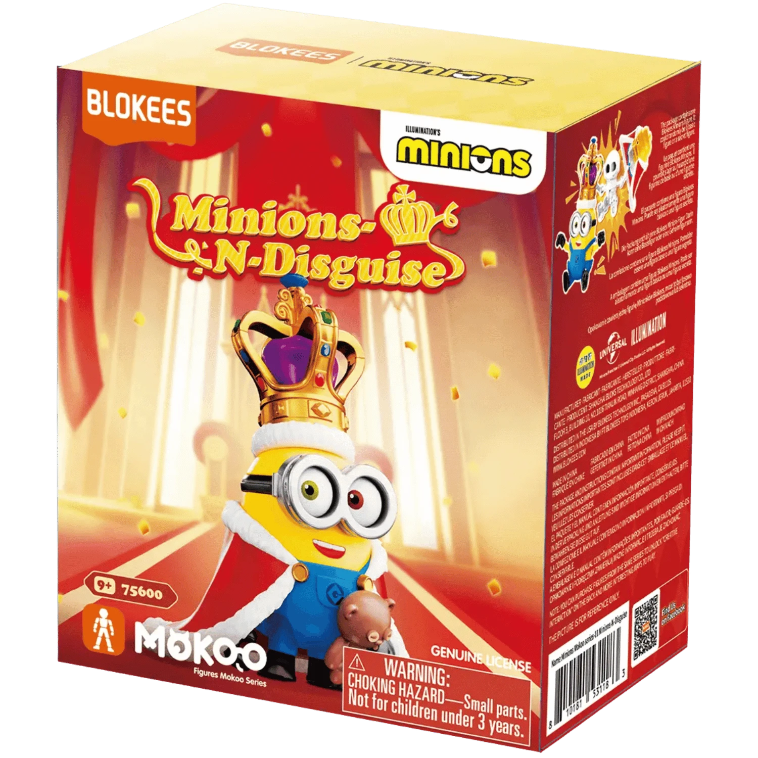 Noutati - Minions Blokees Mokoo N-Disguise Construction Kit - Blind Box