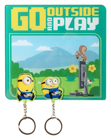 PRECOMENZI - Minions Key Holder with Keyring