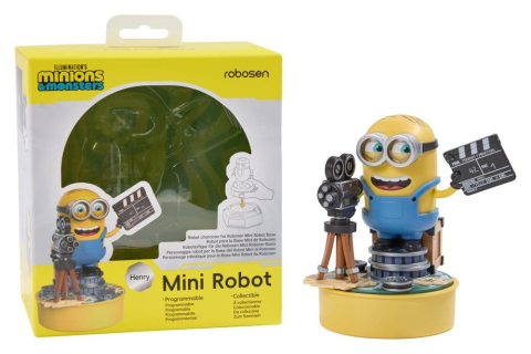 Minions & Monsters Interactive Mini Robot Henry 9 cm *English Version* [0]