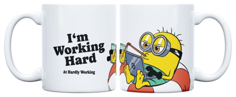 Casa si Cadouri - Minions Mug Working 320 ml