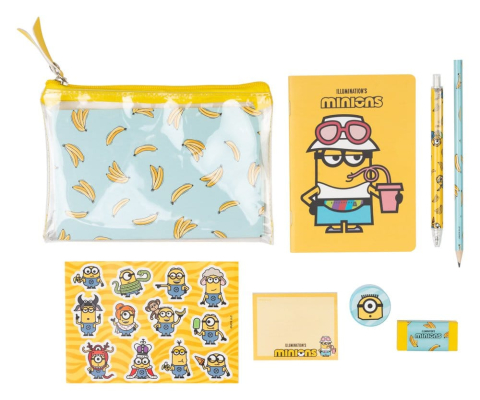 PRECOMENZI - Minions Stationery Set Basic