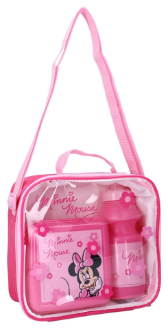 PRECOMENZI - Minnie Mouse Lunch Bag Set Squeeze the day 12 cm
