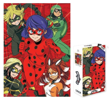 Games - Miraculous (Manga Style): 1000-piece puzzle