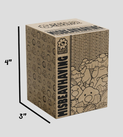 MisBEAVhaving Mini Figures S1 5 cm Blind Box Display (6) [7]