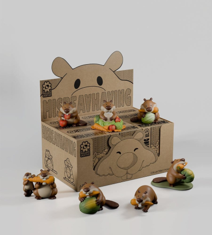MisBEAVhaving Mini Figures S1 5 cm Blind Box Display (6) [8]