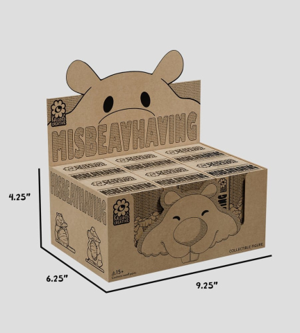 MisBEAVhaving Mini Figures S1 5 cm Blind Box Display (6) [9]