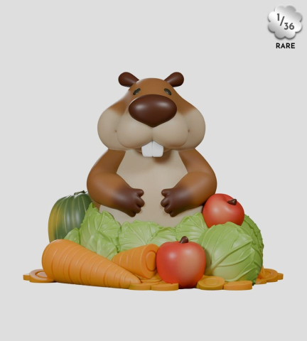 MisBEAVhaving Mini Figures S1 5 cm Blind Box Display (6) [6]