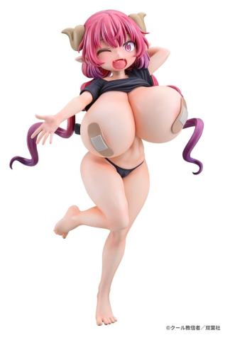 Miss Kobayashi's Dragon Maid PVC Figure 1/5 IRURU Band-Aid Style 27 cm [15]