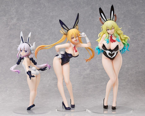 Miss Kobayashi's Dragon Maid PVC Statue 1/4 Lucoa: Bare Leg Bunny Ver. 48 cm [7]