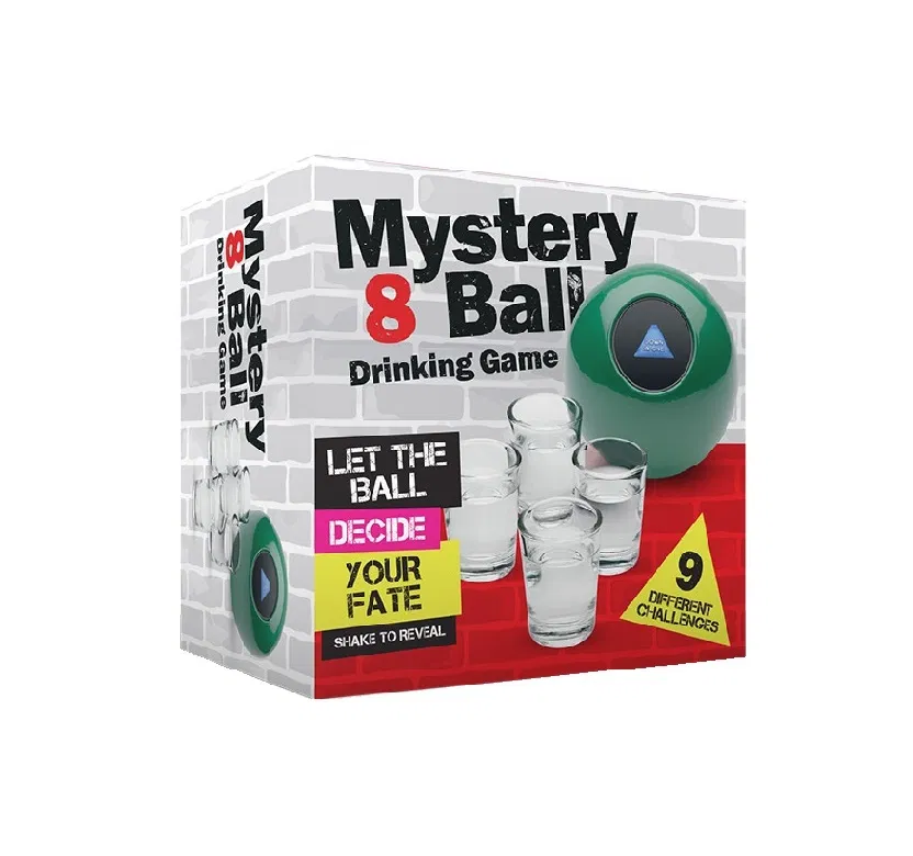 Board Games - Misterioasa Bila 8 (RO-EN) – Joc de petrecere cu shoturi