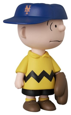 Collectibles - MLB × Peanuts UDF PVC Figure New York Mets Charlie Brown 9 cm