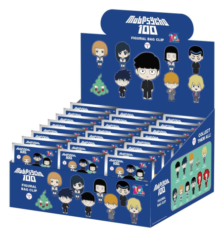 Mob Psycho 100 3D PVC Bag Clips Series 1 Blind Bag Display (24) [2]