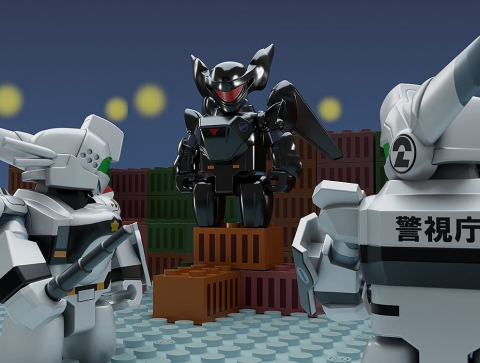 Mobile Police Patlabor Brickroid Action Figure TYPE-J9 Griffon 5 cm [3]