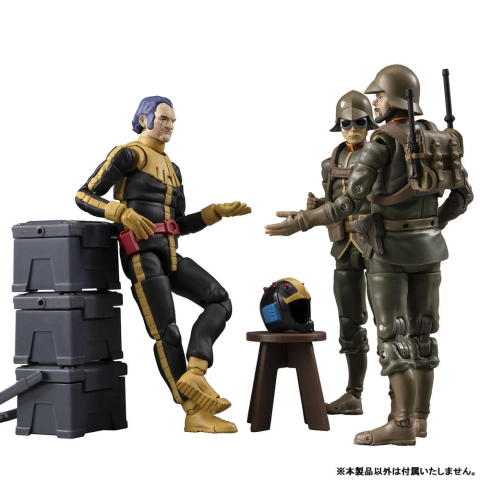 Mobile Suit Gundam G.M.G. Collection 15 Action Figure Principality of Zeon Black Tri-Stars Mash Normal Suit Ver. 10 cm [6]