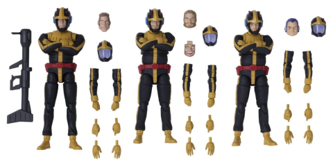 Mobile Suit Gundam G.M.G. Collection 3-Pack Action Figures Principality of Zeon Jet Stream Attack 10 cm (with gift) [1]