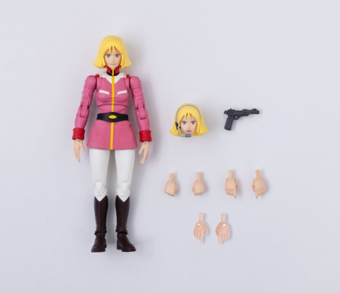Jucarii - Mobile Suit Gundam G.M.G. Collection Action Figure Earth Federation Sayla Mass Uniform Ver. 10 cm