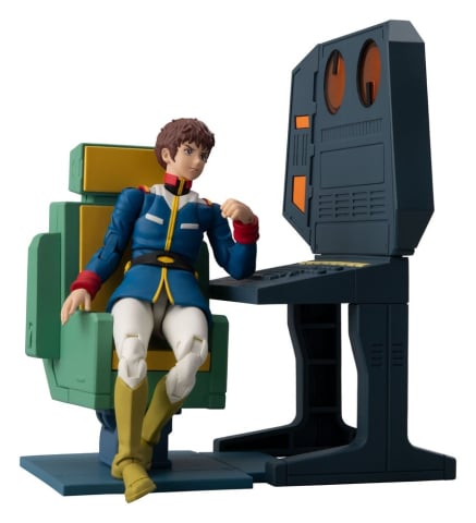 Mobile Suit Gundam G.M.G. Collection EX Diorama White Base Bridge Radio Operator Desk Set 10 cm (with gift) [5]