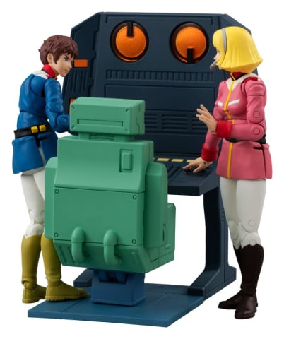 Mobile Suit Gundam G.M.G. Collection EX Diorama White Base Bridge Radio Operator Desk Set 10 cm (with gift) [10]