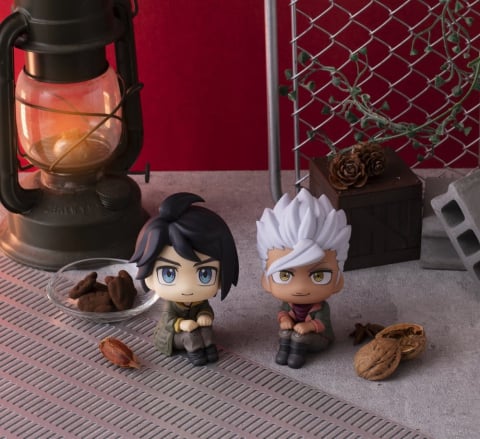 Manga & Anime - Mobile Suit Gundam Iron-Blooded Orphans Look Up PVC Statues Mikazuki Augus & Orga Itsuka 11 cm (with gift)