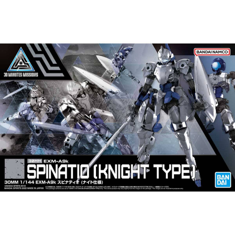 Accesorii Gundam - Cutie kit Bandai 30MM EXM-A9k Spinatio Knight Type 1/144