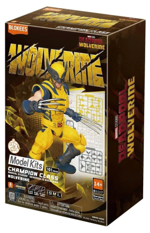 Noutati - Model de asamblat Marvel Deadpool & Wolverine - Wolverine 13.4 cm