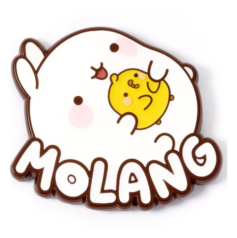 Fashion & Accessories - Molang Pin Badge Molang & Piu Piu Logo
