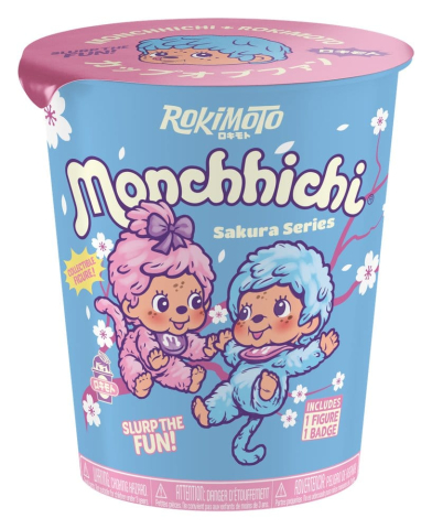 PRECOMENZI - Monchhichi Rokimoto Figure Cup of Fun Sakura Series Blind Box Display (6)