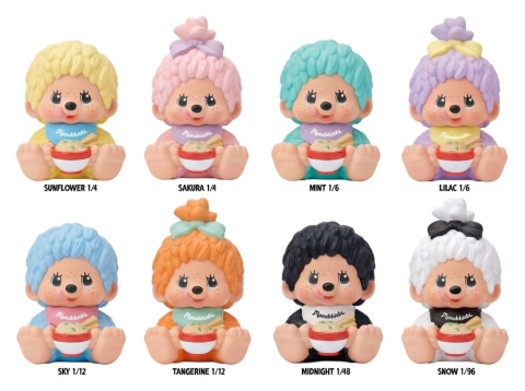 Monchhichi Rokimoto Figure Cup of Fun Sakura Series Blind Box Display (6) [1]