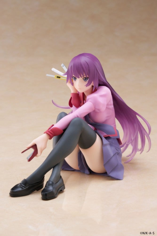 Monogatari PVC Statue Desktop Cute Figure Hitagi Senjougahara 13 cm [5]