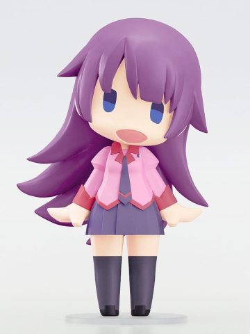 Monogatari Series HELLO! GOOD SMILE Action Figure Hitagi Senjyogahara 10 cm [1]