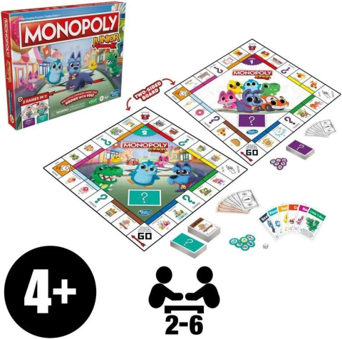 Monopoly Junior 2 in 1 - Limba Bulgara [2]