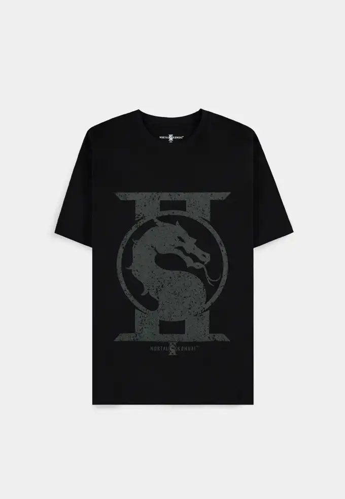 Pop Culture - Mortal Kombat 2 - Tricou Logo Dragon