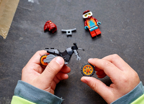 Motocicleta de cascadorii Flacara [4]