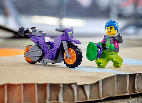 Motocicleta de cascadorii Wheelie [8]