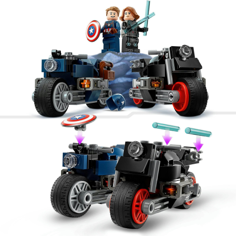 Motocicletele lui Black Widow si Captain America [7]